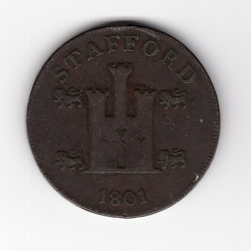 230 - 1801 Stafford 1 pence token