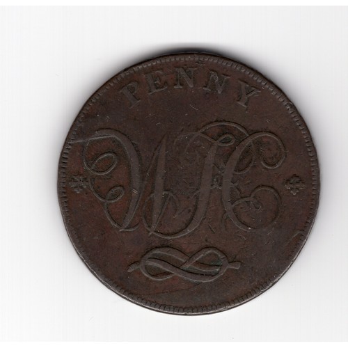 230 - 1801 Stafford 1 pence token