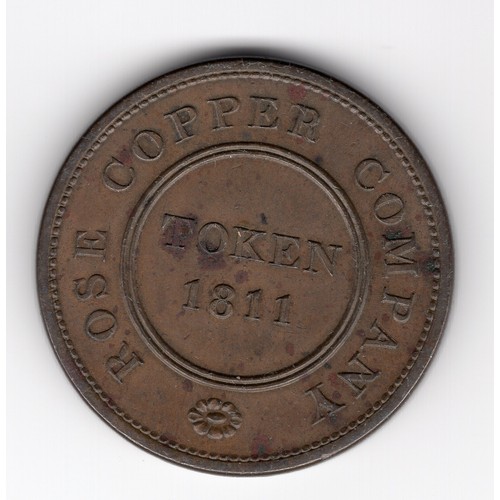 237 - 1811 Birmingham : Rose Copper company 1 pence token