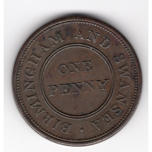 237 - 1811 Birmingham : Rose Copper company 1 pence token