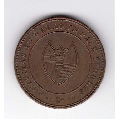 239 - 1811 Worcester ½ penny token