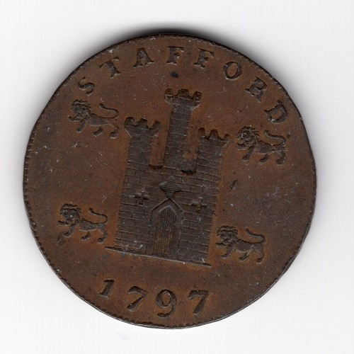 248 - 1797 Stafford ½ penny token