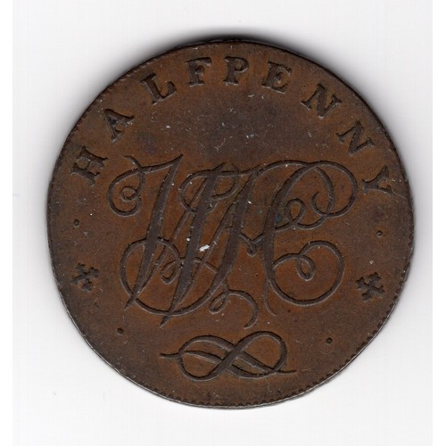 248 - 1797 Stafford ½ penny token