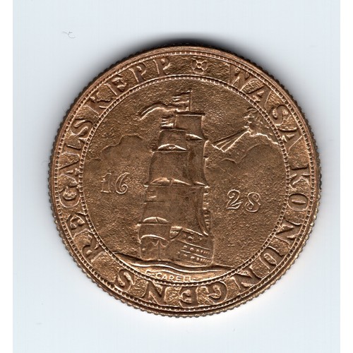 281 - 1960 Sweden token celebrating the salvage of the Vasa warship which sank in 1628