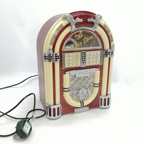 37 - Boxed Southern Comfort radio / tape player jukebox ~ 38cm high