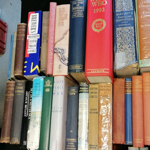 30 - Qty of books inc ancient law, Who's who etc - SOLD IN AID OF STALBRIDGE COMMUNITY CHARITY