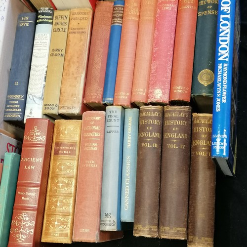 30 - Qty of books inc ancient law, Who's who etc - SOLD IN AID OF STALBRIDGE COMMUNITY CHARITY