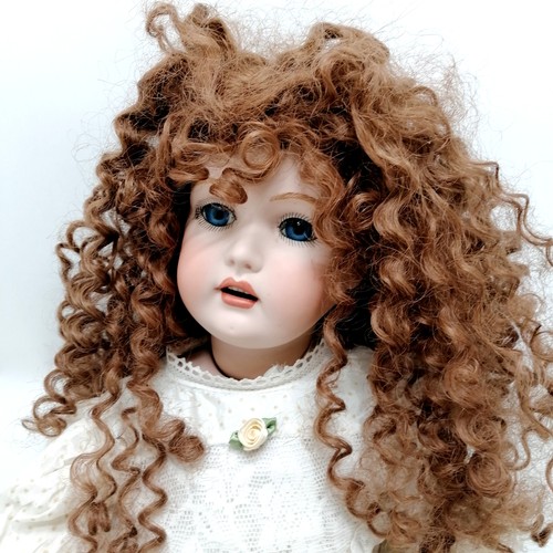 68 - Kestner ? #171 16½ doll - approx 70cm long - in good used condition with some slight staining to clo... 