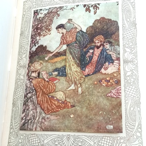 83 - 2 x Edmund Dulac books - 1909 Rubáiyát of Omar Khayyám & 1915 Picture-book for the French Red Cross ... 