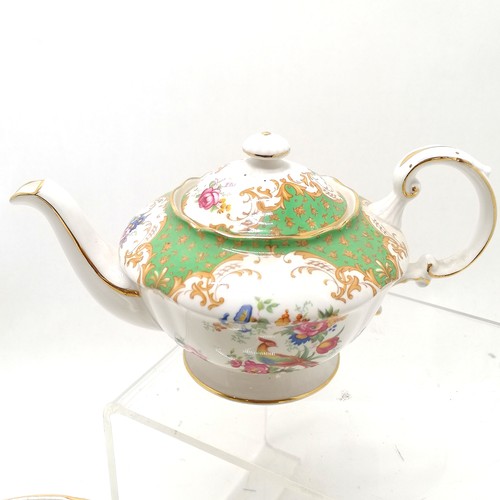 133 - Qty Royal Crown Derby Posies pattern & Paragon bachelor tea set  ~ no obvious damage