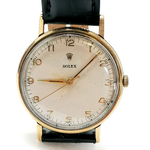 220 - 1960 dated & inscribed Rolex manual wind wristwatch (1210 movement & bears N71440 markings) in a 9ct... 