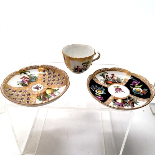 100 - Miniature Rosenthal cup and saucer 4cm high, in good condition T/W a quantity of dolls cups and sauc... 