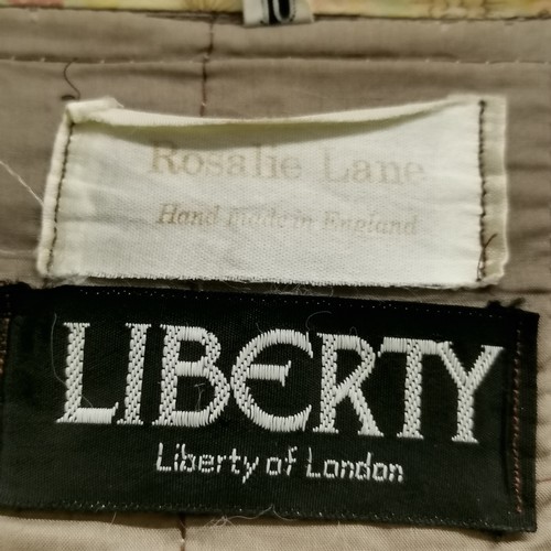 91 - 3 items of clothing. 70s quilted white jacket by 'Paddy Campbell' in good condition, chest 106cm. 70... 