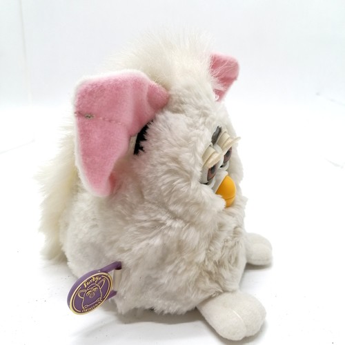 131 - Furby babies model 70-940 with original card label & plastic tag