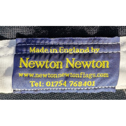 508 - Official 'Tudor Rolex ' Watches Wall Banner by  'Newton Newton, black ground with white and Red writ... 