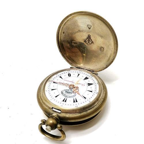 517 - 3 x vintage pocket watches inc railway timekeeper, railway regulator hunter etc - all a/f