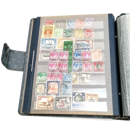 618 - Romanian (Moldavia) stamp stockbook containing qty of stamps inc Romania blocks etc