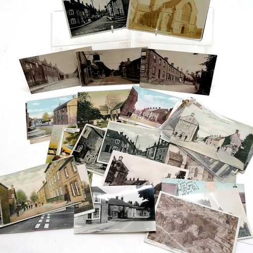 658 - Collection of Milbourne Port postcards inc Edwardian