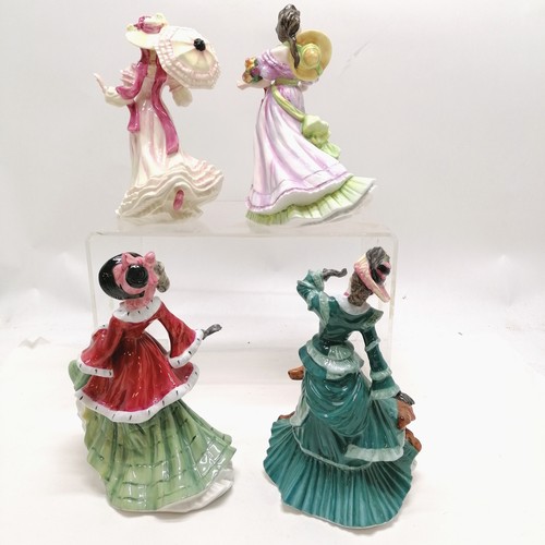 111 - Set of 4 Royal Doulton four seasons figurines. - no obvious damage