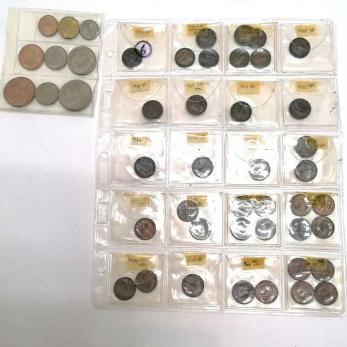 547 - Useful GB collection of coins inc approx 625g+ of 925 silver & 750g+ of 500 silver coins + others in... 