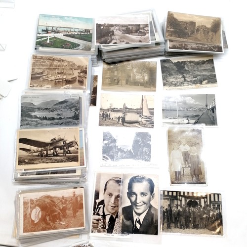 566 - Box of postcards (mostly topographical) - from an ex-dealers stock & priced up at £1000+