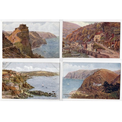 568 - Collection of 35 x postcards by Alfred Robert Quinton (1853–1934)