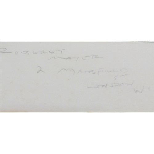 738 - Folder (30.5cm x 42.5cm) containing 4 works of art inc D O'Neill, G Dillon, In a wood near Troutbeck... 