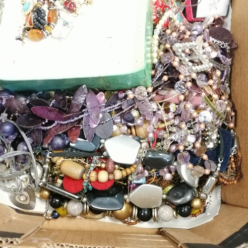 462 - 3 x boxes of costume jewellery - SOLD ON BEHALF OF THE NEW BREAST CANCER UNIT APPEAL YEOVIL HOSPITAL