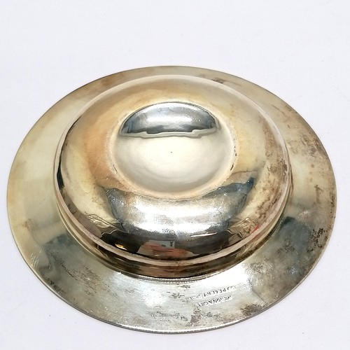 820 - 1953 silver dish by Wilson & Gill - 12cm diameter & 144g