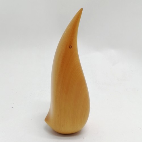 208 - Andersen designs carved wooden bird figure - 13cm high