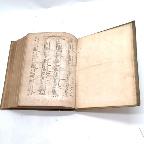 139 - 1734 vellum covered book 'Concordantiae Particularum Ebraeo-Chaldaicarum' by Christian Nold (1626-83... 