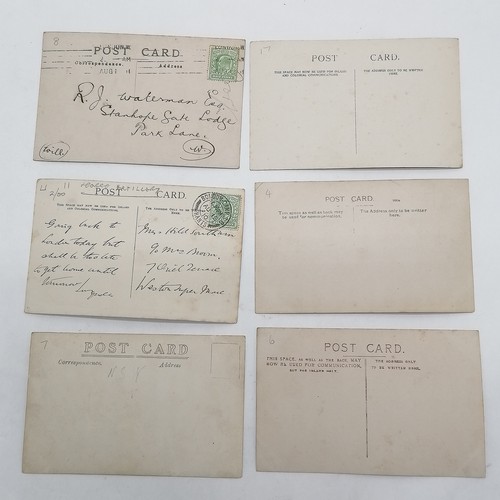 172 - 6 pre 1st World War military / Horse artillery postcards of manoeuvres, 1 bearing a postmark dated 1... 