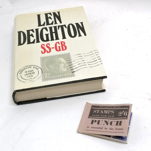 193 - 1978 book 'SS-GB : Nazi-occupied Britain 1941' by Len Deighton complete with RARE booklet as issued ... 