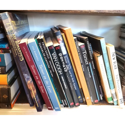 249 - Large quantity of Reference books including, Turner, Monet Renoir, etc t/w reference books on Art De... 