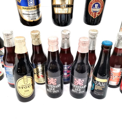 316 - Large quantity of bottled real ales and cider to include, The Wedding Ale, Golden Jubilee Beer, Redd... 