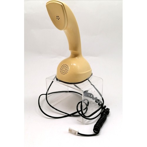 413 - Cobra Ericofon telephone by Ericsson - 21cm high & rubber to base has losses