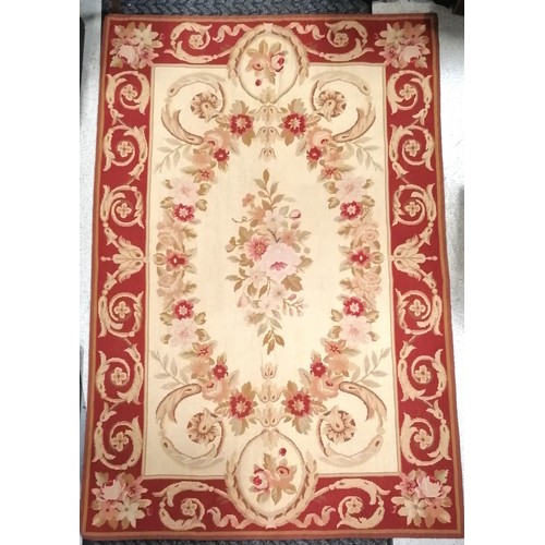 462 - Wool tapestry rug/hanging 182cm x 124cm In good used condition