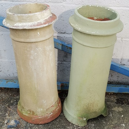 473 - 2 Chimney pots.