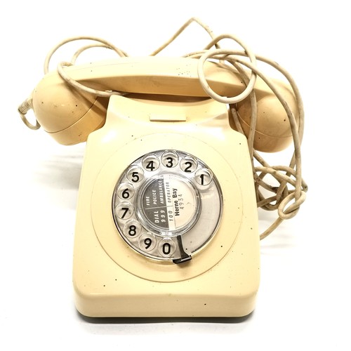 480 - Mid 20thC cream telephone