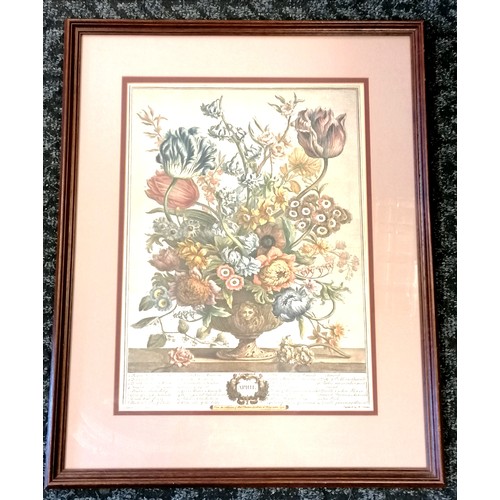 69 - Qty of prints / pencil drawings inc Views of Winchester booklet t/w framed floral print of April - f... 