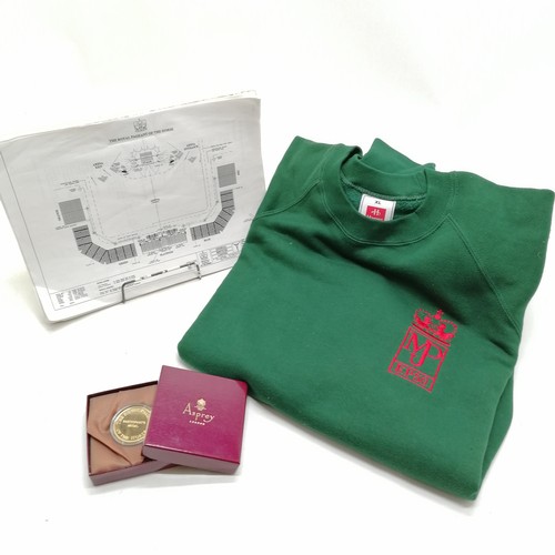 180 - 1997 Royal Pageant of the Horse rehearsal script / documents t/w boxed Asprey medallion & staff / cr... 