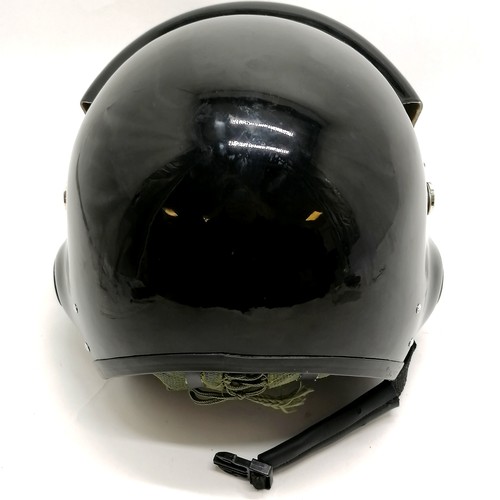 189 - Aviation flying helmet marked F16-2008 in used condition