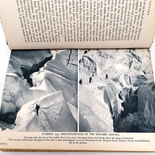 255 - 2 x mountaineering books - 1956 Visit to the Sherpas by Jennifer Bourdillon & 1955 High Adventure by... 