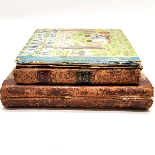 296 - 3 x books - 1798 Life of Catharine II (vol I), 1778 Memoirs of Maximilian de Bethune (vol III) & Gol... 