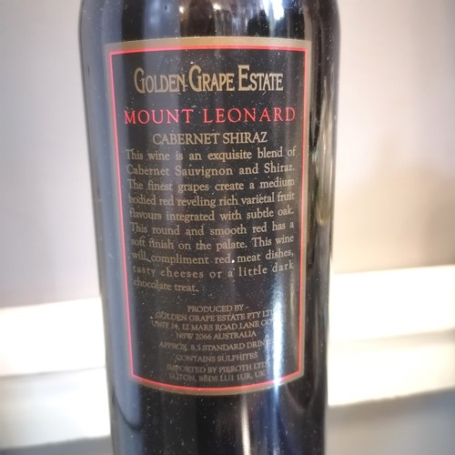 331 - 25 x South Eastern Australia Mount Leonard cabernet shiraz golden grape estate unopened bottles (75c... 