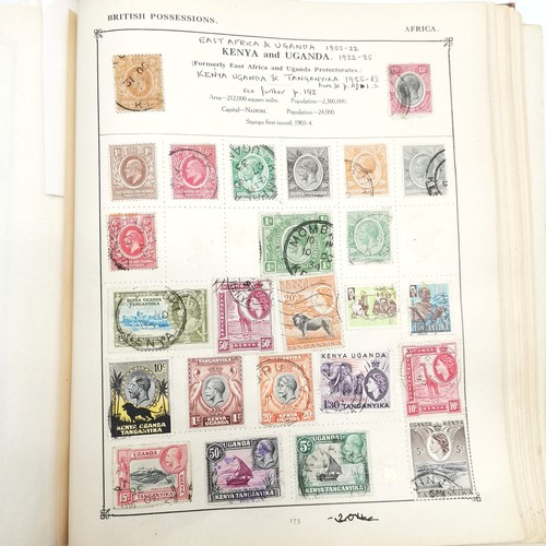 460 - 7.1kgs glory box of stamps inc covers etc & Strand stamp album with good world selection inc GB 1925... 