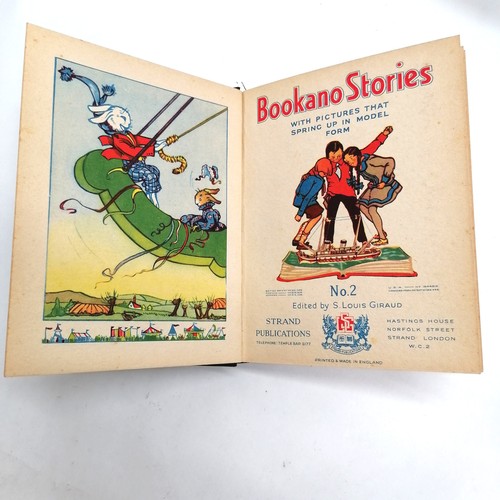 462 - Vintage pop-up book ~ Bookano Stories No 2 - in original 'box' with no obvious damage