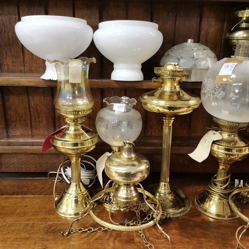 471 - Collection of various lamps and light fittings, Not tested.