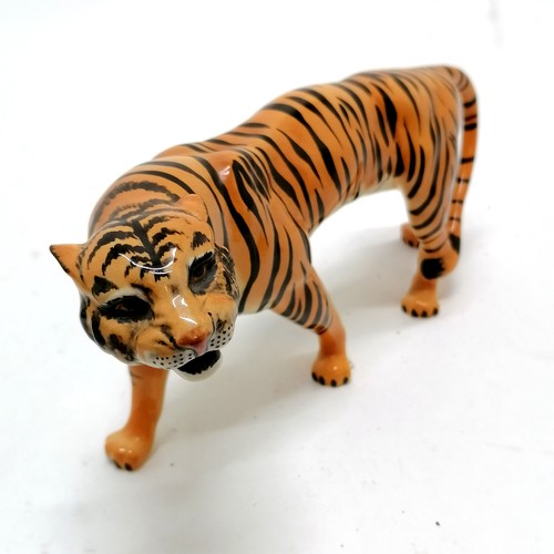 347B - Beswick tiger - 23cm x 11cm high & no obvious damage