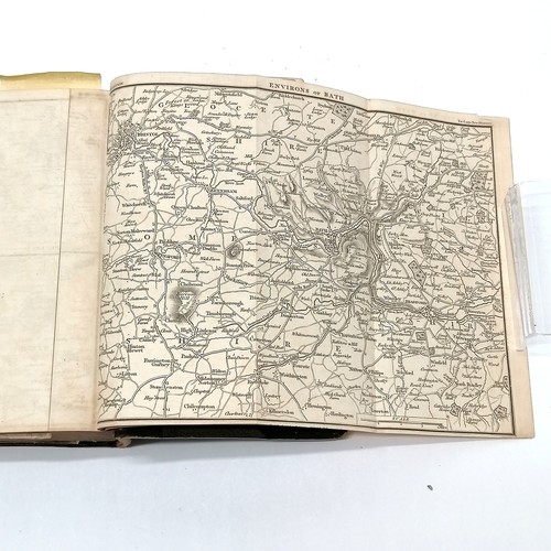 41 - 1821 Cary's Great roads of England and Wales (9th ed) - spine is detached and book is tired? but see... 